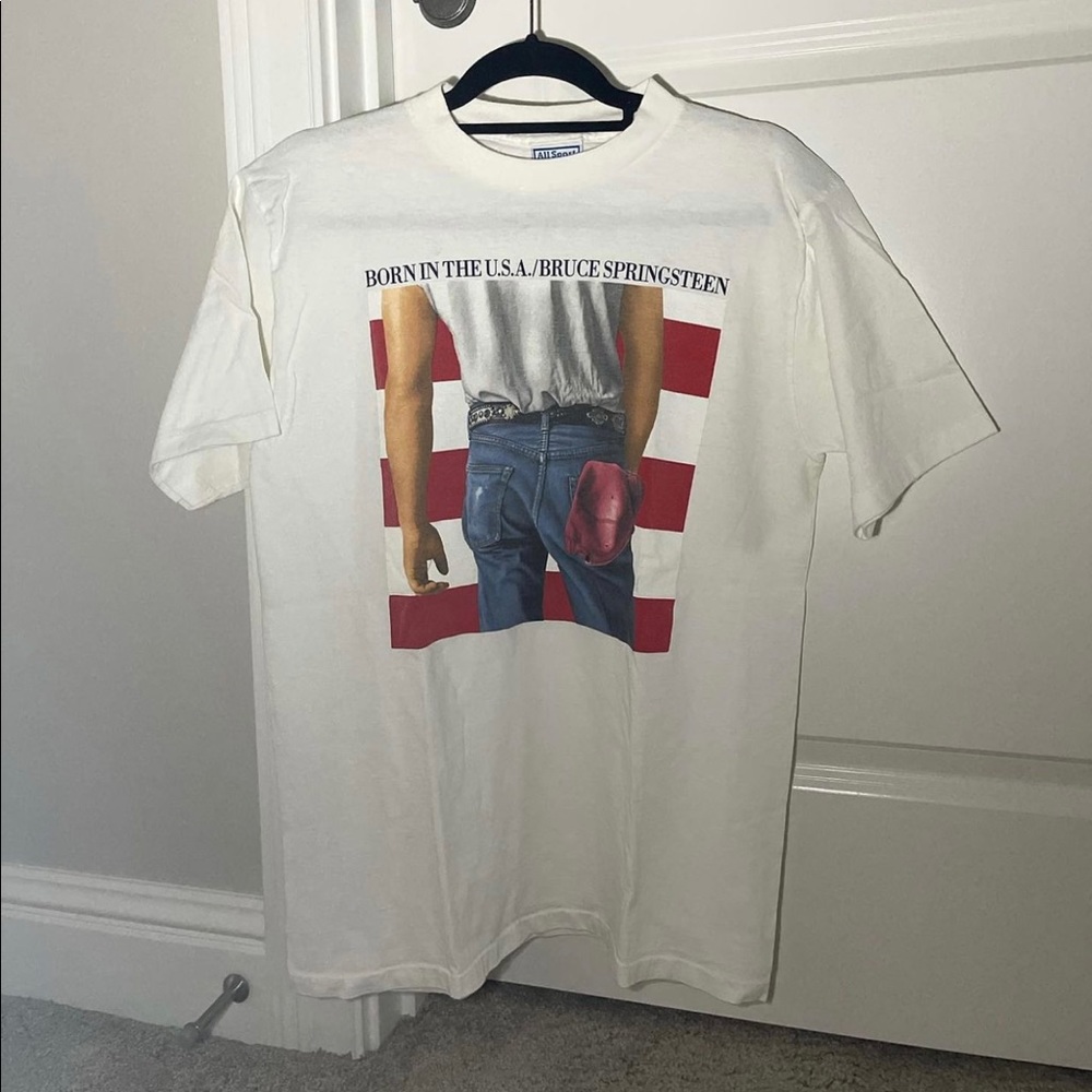 Vintage 90s Single Stitch Made In USA Springsteen Tee